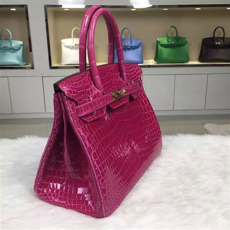 hot pink crocodile hermes birkin bag|hermes birkin cargo.